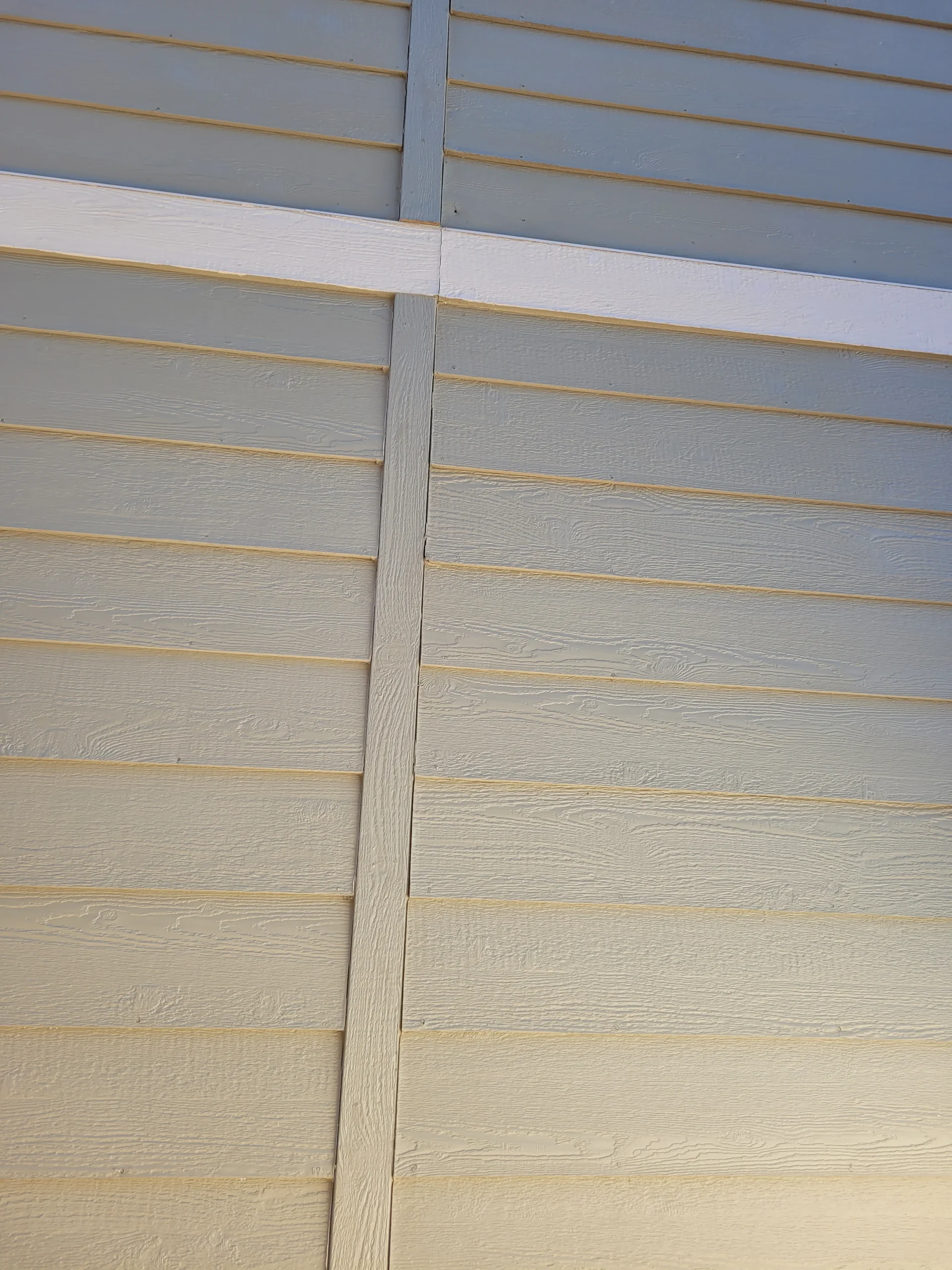 Failed exterior caulk joint found during painting preparation